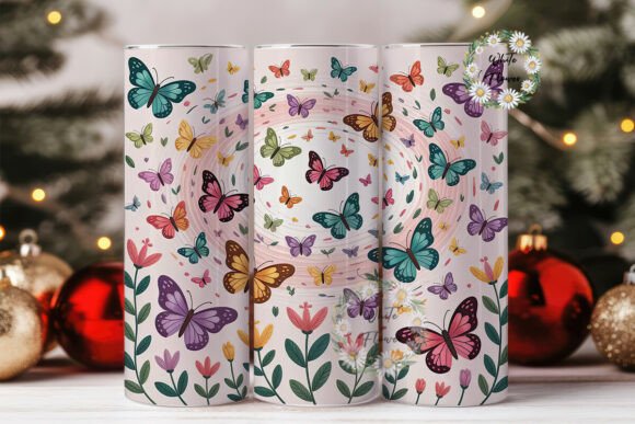Review: Butterfly Embroidery 20oz Tumbler Wrap for Craft Fairs