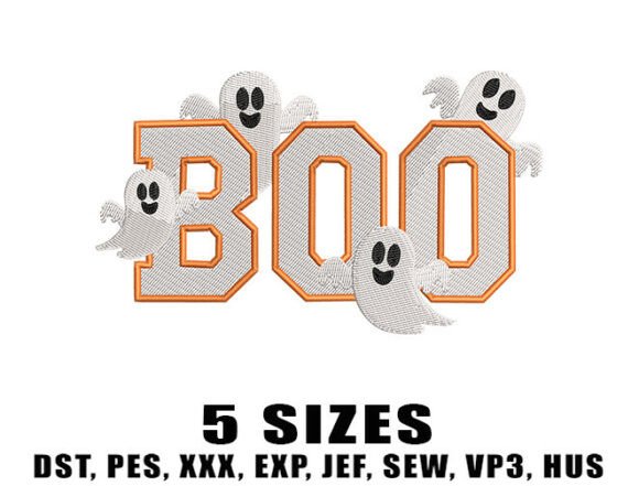 Review: Halloween Boo Crew Embroidery Design
