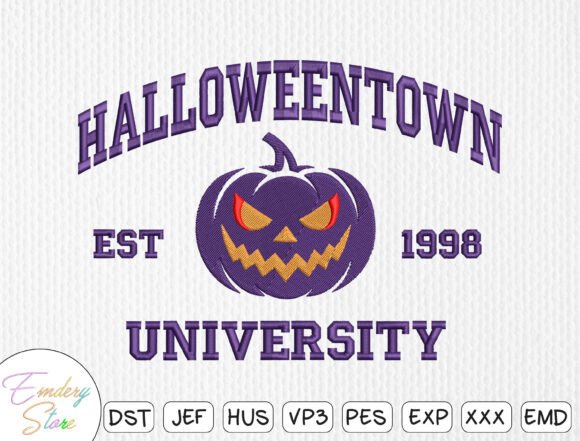 Review: Halloweentown University Embroidery Design