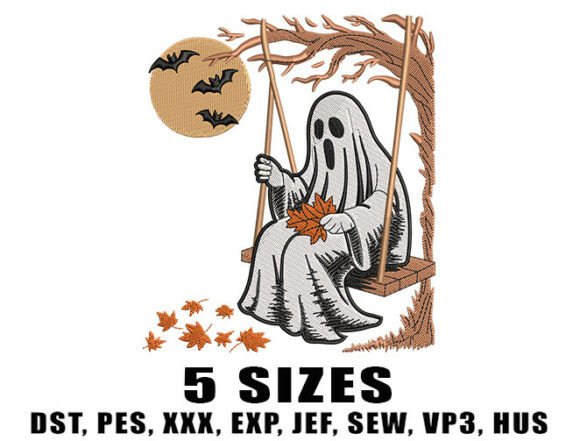 Review: Spooky Swing Ghost Embroidery Designs