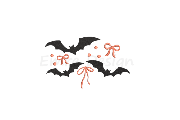 Reviewing Coquette Halloween Bats Embroidery