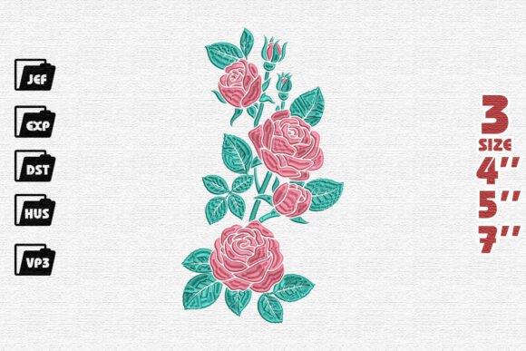 Reviewing Shabby Chic Roses Embroidery for Gifts