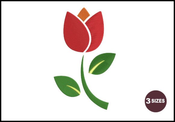 Simple Tulip Flower Embroidery: A Designer’s Review